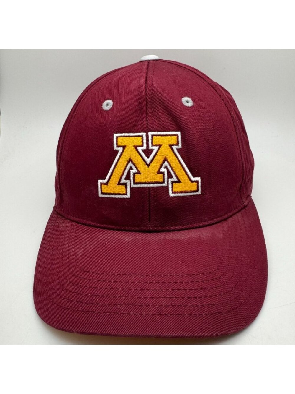 Minnesota Golden Gophers Hat Cap Captivating Headwear Maroon Gold Adjustable NCA